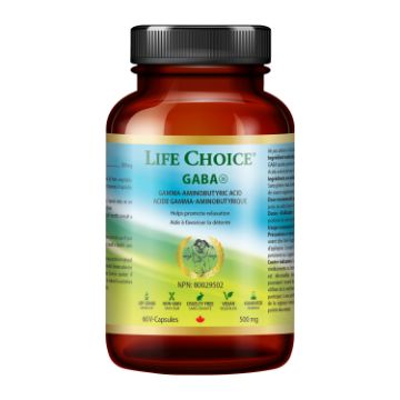 Picture of Life Choice - GABA 500mg 75V's