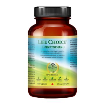 Picture of Life Choice - L-Tryptophan 220mg+50mg B-6 60 V's