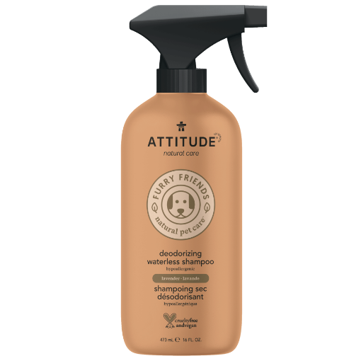 Picture of ATTITUDE - Deodorizing and Anti-Itching Waterless Shampoo - Lavender -  473ml