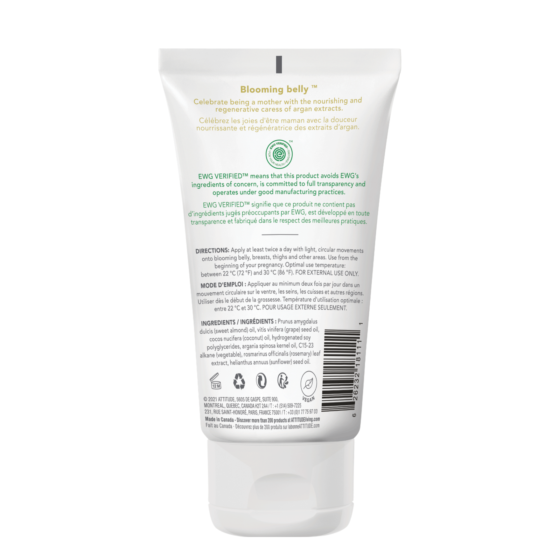 Meesoo. ATTITUDE Pregnancy Stretch Mark Oil 150ml