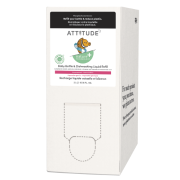 Picture of ATTITUDE - Baby Dish Soap - Unscented - 2L