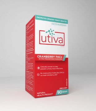 Picture of Utiva - Cranberry PACs - 90 Vegi Caps