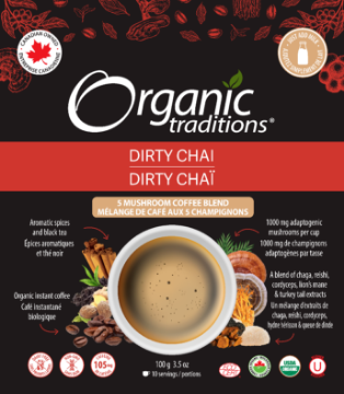 Picture of Organic traditions - Dirty Chai Coffee 100g