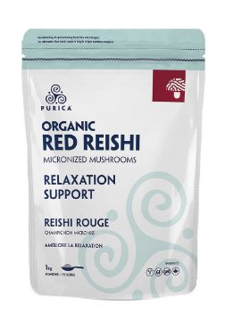 Picture of Purica Red Reishi Micronized Mushrooms - 1kg powder