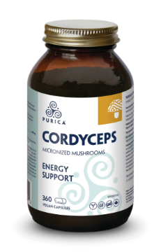 Picture of Purica Cordyceps Micronized Mushrooms - 360 vegan capsules