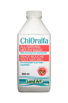 Picture of Land Art - Chloralfa - All Natural Mouth Wash - Cinnamon  - 350ml