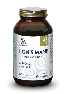 Picture of Purica Lion's Mane Micronized Mushroom - 360 vegan capsules