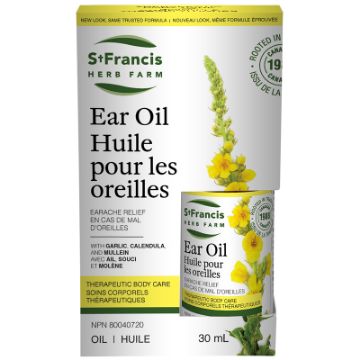 Picture of St. Francis Herb Farm  - Ear Oil 30ml