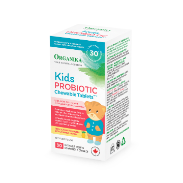 Picture of Organika - Kids Probiotic Chewable Tablets - 30 tablets