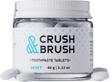Picture of Nelson Naturals - Crush & Brush Toothpaste Tablets - Mint 60g