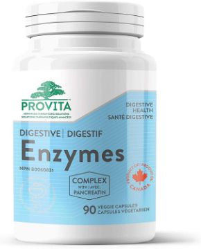 Picture of Provita - Digestive Enzymes Complex  90 vcaps