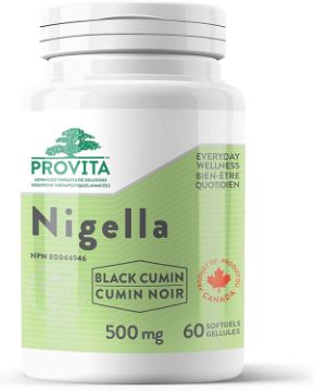 Picture of Provita - Nigella Black Cumin Oil 60 softgels
