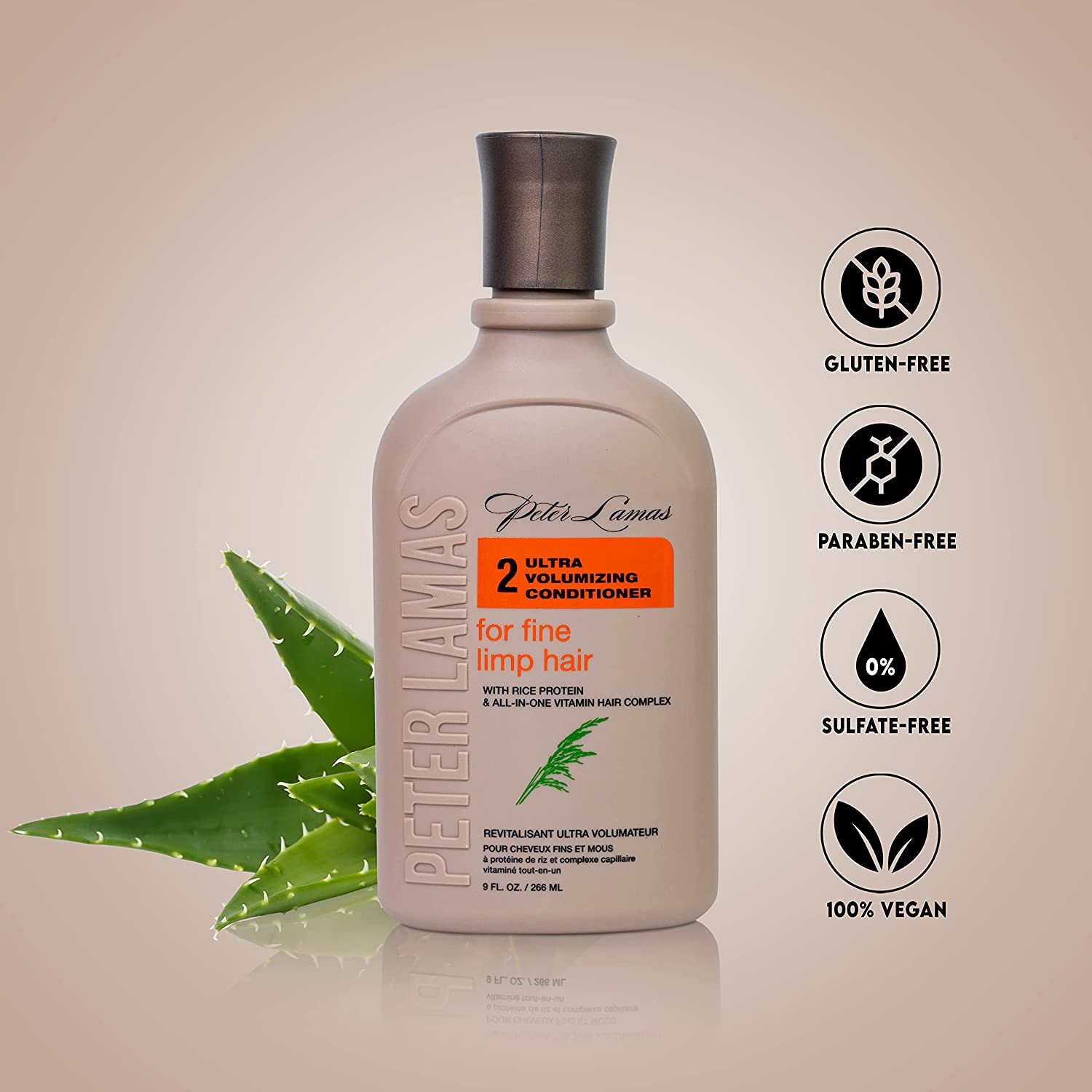 Meesoo. Peter Lamas Rice Volumizing Conditioner For Fine, Limp Hair