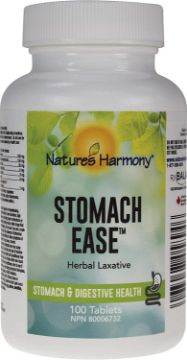 Picture of Nature's Harmony® - Stomach Ease™ Herbal Laxative 100 Tablets 