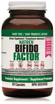 Picture of Natren - Bifido Factor - Dairy Free Probiotic Supplement - 60 capsules