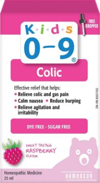 Picture of Kids 0-9 - Colic Oral Solution, Raspberry - 25ml