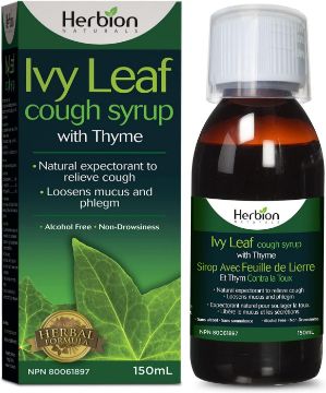 Picture of Herbion  - Naturals Ivy Leaf Cough Syrup with Thyme - 150ml