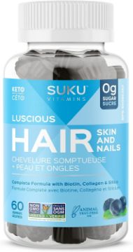 Picture of Suku Vitamins - Luscious Hair - 60 gummies