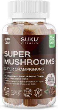 Picture of Suku Vitamins - Super Mushrooms - 60 gummies
