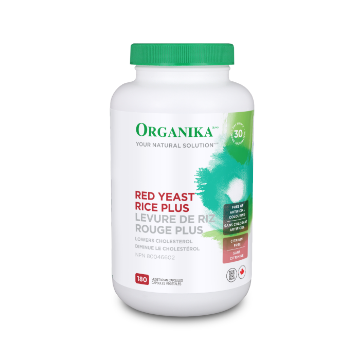 Picture of Organika - Red Yeast Rice Plus 180 caps
