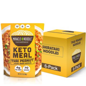 Picture of Miracle Noodle - Thai Peanut Keto Meal 6 packs x 260g