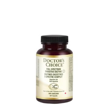 Picture of Doctor's Choice - Full Spectrum Digestive Enzyme 60V’s